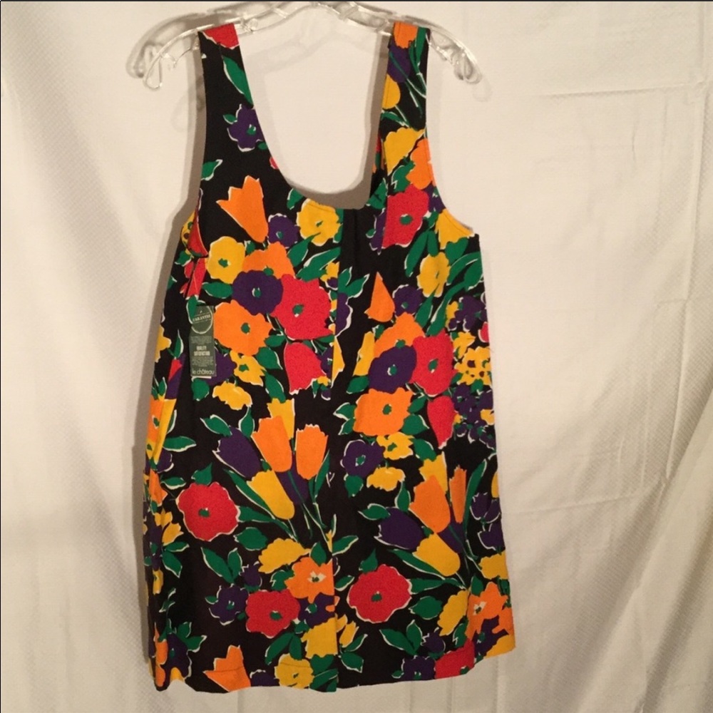 Vintage floral romper